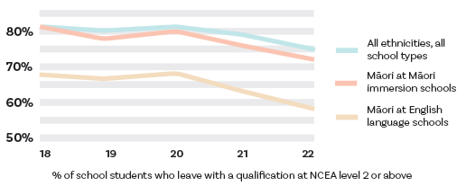 Fewer Māori achieved NCEA qualifications